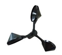 Kueohse Boîtier D'Anémomètre, Partie Vent, Indicateur de Direction, Coque à 3 Tasses pour Anémomètre