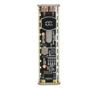 Kueohse Boîtier pour Batterie 18650 Rechargeable sans Soudure, 8 Sections, avec Éclairage Extérieur Intégré. PD 45W, Charge Ultra-.