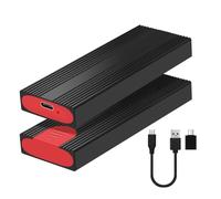 Kueohse Boîtier SSD M.2 PCIe pour M.2 NVMe & NGFF - Convertisseur de Disque Dur pour PC & Ordinateur Portable NVME