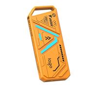 Kueohse Boîtier SSD M2 Portable USB3.1 Type-C RGB pour SSD M.2 NGFF/NVME Boîtier de Disque Dur 10Gbps pour PC NVME