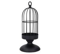 Kueohse Bougeoir Décoratif en Forme de Cage à Oiseaux en Fer Vintage pour Décoration de Mariage et D'Intérieur et Aromathérapie