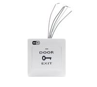 Kueohse Bouton de Sortie Sans Contrôlé par la Voix Tuya Smart Life WiFi, Interrupteur à Pression Télécommandé pour L'Ouverture de Serrure de Porte.