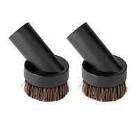 Kueohse Brosse pour Aspirateur à Poils Brosse Ronde Fixation pour Aspirateur Brosse à Poussière Universelle pour la Plupart des Accessoires D'Aspirateur