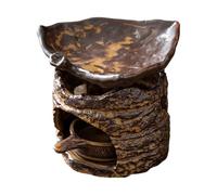 Kueohse Brûleur à Cire de Style Rétro, Brûleur à, Bougeoir pour Bougie Chauffe-Plat, Ornement, Cadeau