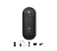 Kueohse Caméra d'action 4K Thumb, Caméra Corporelle 1080P WiFi pour Le Travail, Les Voyages, Les Animaux de Compagnie, la Natation, Le Cyclisme - Enregistrement POV Mains Inclus, Carte 32G B.