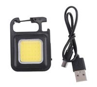 Kueohse Camping Keychain Light Multi-Function Work Light Magnetic Work Light Red et Flashing Mini Flashlight Outdoor