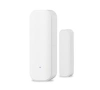 Kueohse Capteur de Porte Magnétique Intelligent Zigbee pour la Sécurité à Domicile. Capteur de Contact Sans Programmable avec Smart Life.