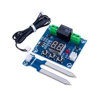 Kueohse Capteur D'Humidité Du Sol Numérique 12V pour Système de Gestion de L'Eau D'Irrigation Automatique avec Contrôleur de Surveillance de L'Humidité en Temps Réel.
