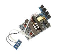 Kueohse Carte Amplificatrice Numérique à Double Canal LM3886 500W + 500W Amplificateur Audio à Deux Canaux Haute Puissance avec Réglage de Volume