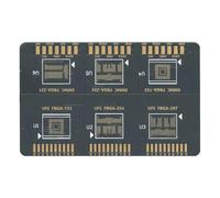 Kueohse Carte BGA ISP Flash 64 Carte BGA ISP Flash 64 FBGA 153 254 297 pour F64 Lite Ultra Box