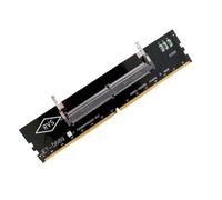 Kueohse Carte D'Adaptateur RVS Laptop So DDR5 vers DDR5, RAM DDR5 vers Bureau, Outil de Test de Mémoire Plug and Play et de Diagnostic.