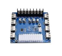 Kueohse Carte de Dérivation 20 Broches/24 Broches 5 V/2 A USB Charge Châssis de Bureau Carte Adaptateur d'alimentation, A 1 Pièce