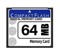 Kueohse Carte mémoire flash compacte 64 Mo pour appareil photo, machine publicitaire, carte d'ordinateur industrielle
