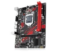 Kueohse Carte Mère H81M-PRO S1 pour Socket LGA 1150, DDR3 Dual Channel, Compatible avec Les Processeurs Pentium Core I3 I5 I7 de 4ème Génération.