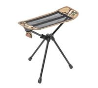 Kueohse Chaise de pêche en - Pliable - Repose-pieds - Camping - Randonnée - Siège de pique-nique - Installation facile - B