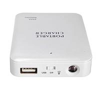 Kueohse Chargeur USB portable - Batterie externe - 4 piles AA - Pour smartphones, tablettes, lecteurs MP3 et