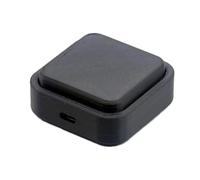 Kueohse Clavier à grandes touches, clavier macro programmable personnalisé via USB avec une touche, combinaison de touches pour copier et coller, mini clavier