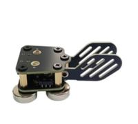 Kueohse Clé Morse CW Portable, Paddle Magnétique pour Radioamateurs CW en Ondes Courtes, DIY PCB Clé Propeller pour Radio.