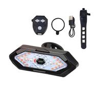 Kueohse Clignotant de Vélo à Distance Feux LED USB Rechargeable Vélo Lampe Vélo sans Avertissement Feu