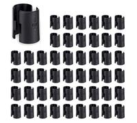 Kueohse Clips pour Étagère en Clips de Verrouillage pour Étagère en de 1 Pouce Clips de Verrouillage pour Étagère en pour Système de Rayonnage en 600 Paquet