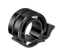 Kueohse Cloche de Vélo en Aluminium - Son Clair et Fort, Conçue pour Un Diamètre de Guidon de 22 mm pour Accessoires de Sécurité de Vélo, Noire.