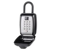 Kueohse Coffre-Fort à Clés - Coffre-Fort à Combinaison à 12 Chiffres Réinitialisable et Spacieux, Coffre-Fort à Clés Étanche à Fixation Murale pour