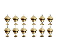 Kueohse Collecteur de Chauffage par le Sol, Lot de 12, Noyau de Vanne à Goupille de Retour M30 X 1,5, Noyau de Vanne à Goupille de Retour, Noyau de Vanne Thermostatique