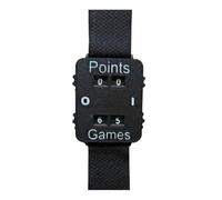Kueohse Compteur de Score Portable au Poignet pour Le Cricket, Le Tennis et Le Padel : Bracelet de Score Instantané pour Entraîneurs, Arbitres et Joueurs A