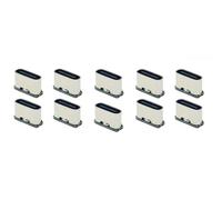 Kueohse Connecteur USB Type-C 5 Broches SMD SMT, Lot de 10 Pièces pour Soudure PCB, Réparation, Port de Charge