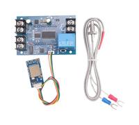 Kueohse ContrôLeur de TempéRature NuméRique 12V DC, Module de ContrôLe de Haute TempéRature de ContrôLe D'Application WiFi -99 Celsius-999 Celsius 24V