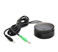 Kueohse Contrôleur de Volume Audio Filaire 3,5 mm pour Ajusteur de Signal pour Systèmes D'Amplificateurs de Haut-Parleurs Via Câble.