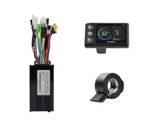 Kueohse Contrôleur sans 36V 48V 26A S869 avec Affichage LCD et Kit de Poignée des Gaz pour Trottinette Électrique et Vélo Électrique de 24V à 72V
