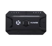 Kueohse Convertisseur clavier et souris - Convertisseur Bluetooth USB 5.0 - Clavier filaire et souris vers hub sans - Prend en charge 8 appareils pour tablette, ordinateur portable, appareil