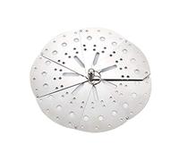 Kueohse Couvercle anti-goutte réglable en acier inoxydable - Couvercle de protection anti-débordement - Cuiseur vapeur