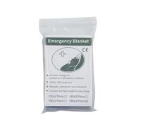 Kueohse Couverture de Survie d'urgence Couverture Thermique Couverture Chaude Couverture de Couchage à Isolation Thermique 160x210cm