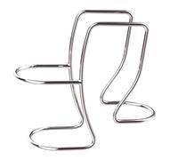 Kueohse Crochet de Support de Tuyau de Vidange de Machine à Laver en Acier Inoxydable, Collier de Serrage Universel pour Tuyau D'Évier, Clip de Guidage de Tuyau de Cuve à Lessive