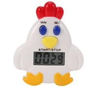 Kueohse Cuisine Numerique LCD 99 Minute 59 Sec Compte a rebours Sequence Poule Alarme Outil Minuterie
