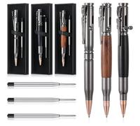 Kueohse de Fête de Thanksgiving de Noël - 3 Ensembles de Stylos Bolt pour les Amateurs de Collection Inclus dans un avec des Recharges D'Encre Noire 1