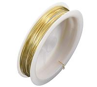 Kueohse de Laiton de la Couleur Or 9m x 0.5mm