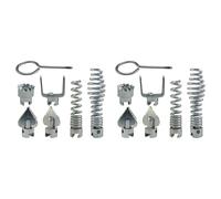 Kueohse de Têtes de Coupe Combinées pour Nettoyeur de Drainage, Tête de Verrouillage Automatique, Adaptée à la Machine de Dragage de Tuyaux, Ensemble de 14 Pièces