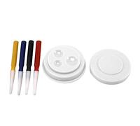 Kueohse Dernier Outil de Réparation de Montres Ensemble de Graisseur Goutte de Montre Le Plat D' de Watch avec 4 Pièces -Pin pour Réparer L'Horloger