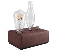 Kueohse Diffuseur D'Arômes Vintage avec Lampe à Filament de Tungstène, Diffuseur D'Huiles Essentielles, Humidificateur D'Aromathérapie sans Eau
