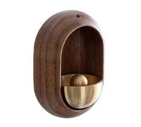 Kueohse Dopamine Cloche de Porte D'Entrée Japonaise en Bois Carillon Éolien Décoratif sans pour Oiseaux Décoration D'Intérieur Ouverture de Suspendue A