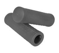 Kueohse Double Guidon en Caoutchouc, Guidon Ergonomique Antidérapant, Housse de Guidon de Scooter Confortable, Accessoires Gris