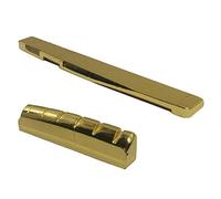 Kueohse Ecou et selle de pont en laiton pour guitare acoustique a6 cordes