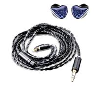 Kueohse Écouteurs Intra-Auriculaires avec Microphone, Casque de Musique Haute Fidélité (HiFi), Écouteurs Filaires pour Jeux, Conçus pour Les Audiophiles.