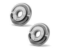 Kueohse Écrou de Verrouillage à Bride, Filetage M14, 2 Pièces Écrou de Bride pour Meuleuse Angulaire, pour Fixer L'Outil de Disque de Coupe.