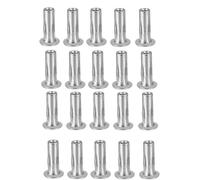 Kueohse Écrous à Rivets Multi-Grip M5, 20 Pièces Écrou à Insert Fileté en Acier Inoxydable 304 plus Écrous de Fixation de Construction pour Industriel