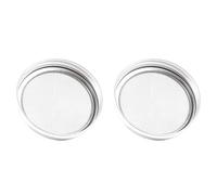 Kueohse Ensemble de 2 Couvercles de Bocal en Ventilation Convient Aux Bocaux à Large Bouche pour la Fabrication de Graines de Choux Biologiques dans Votre Maison/Cuisine