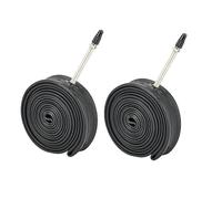 Kueohse Ensemble de 2 Pneus de Route 700 X 28-32C avec Chambre à Air de Vélo de Route et Valve Presta de 60mm pour Vélos de Route.